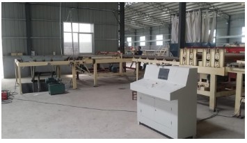 Quality Wheat Straw Magnesium Oxide Board Production Line Fully Automatic High Speed for sale