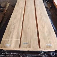 China American Red Oak Natural Veneer Sheets Plain/Crown Cut For Plywood factory