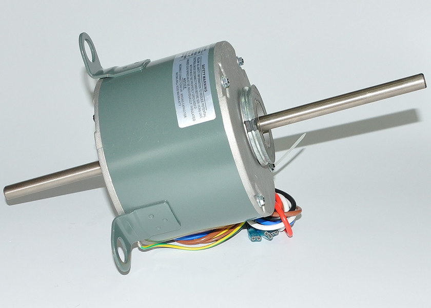 China 50 / 60Hz 240V 0.55A Outside Air Conditioner Fan Motor With Electric Motor Mounting Types for sale