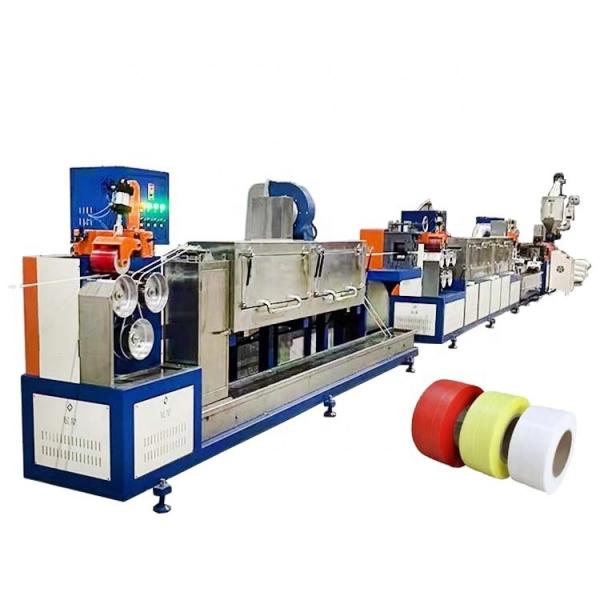 Quality 15mm Yellow Polypropylene PP Belt Strapping Machine Single Screw for sale
