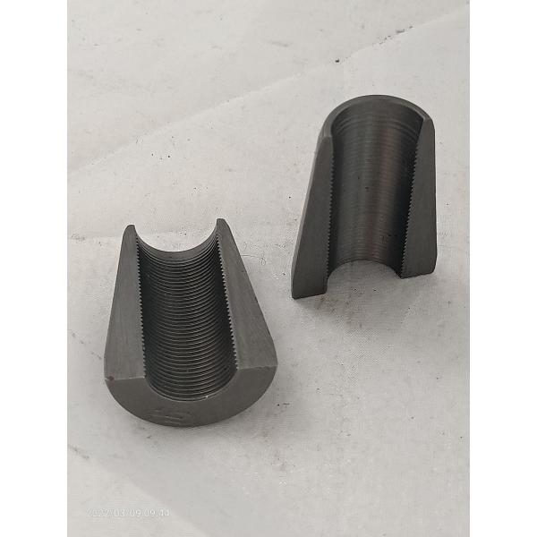 Quality 0.5 Inch Cold Forged Post Tension Wedges 20CrMnTi Prestressed Anchorage Wedge for sale