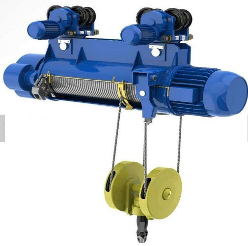 Quality Workshop Double Speed Electric Cable Hoist Trolley High Efficiency For Monorail for sale