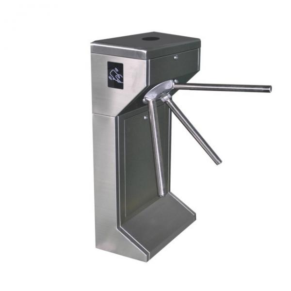 Quality RFID Ticketing System Vertical Automatic Stainless Steel Tripod Turnstile for Tourist for sale