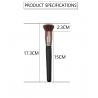 China OEM Single Black Gradient Blush Brush ISO9001 For Face factory