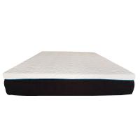 China 8 Memory Foam 2 Layer Gel Mattress Topper With Removable Cover factory