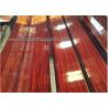 China Custom Extruded Aluminum Extrusions / Profiles For Sliding Door Wood Grain Effect factory