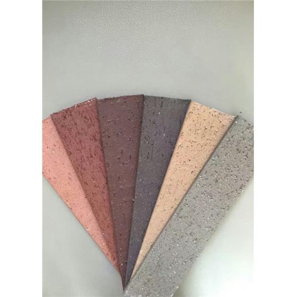 Quality Thickness 5mm of Thin Purple Split Face Brick For Wall Decoration for sale