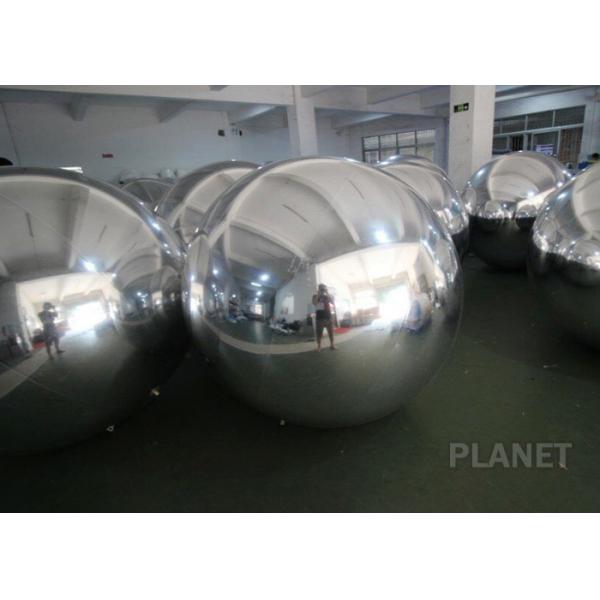 Quality Custom Colorful Inflatable Mirror Balloon For Festival Decorative 1 Year for sale