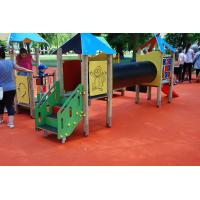 China Pour In Place Playground Surface Materials For Kids Playing Polyurethane Resin Material factory
