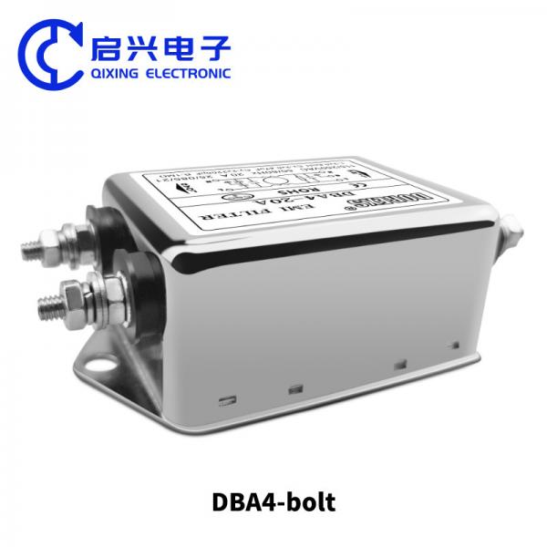 Quality Screw Metal Case EMI Filter Single Phase Filter Low Pass 115/250vac DBA4 for sale