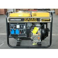 Quality 2KW Electric Start Portable Generator , Open Type Diesel Generator Model NO for sale