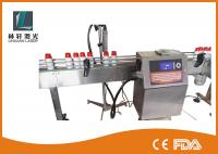 China High Definition Double Heads Industrial Inkjet Coding Machine For Uneven Surface factory