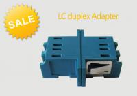 China LC/PC Singlemode, duplex, PBS material, blue color FIBER OPITC ADAPTER factory