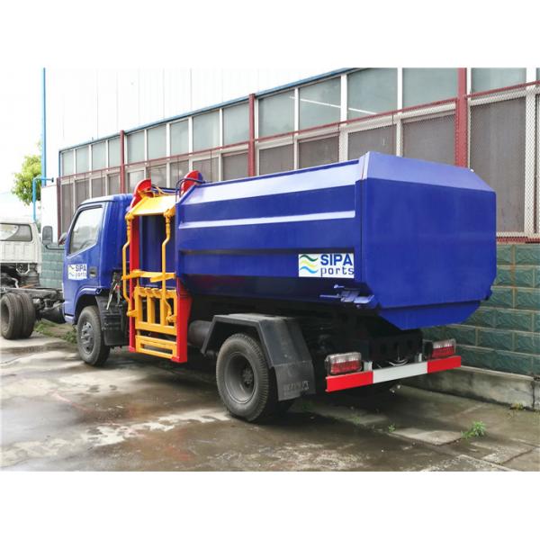 Quality Full Automatic Rubbish Collection Truck / Hydraulic Control Pick Up Garbage for sale