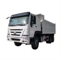 Quality HW06 Cab Used Tipper Trucks with Sinotruk Transmission and 6 Cylinders for sale