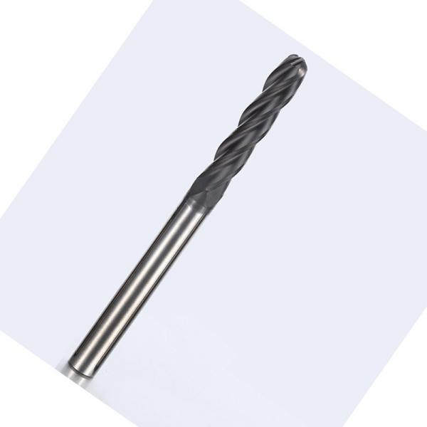 Quality Diamond Coated R4 Ball Nose Long Shank End Mills For Graphite for sale