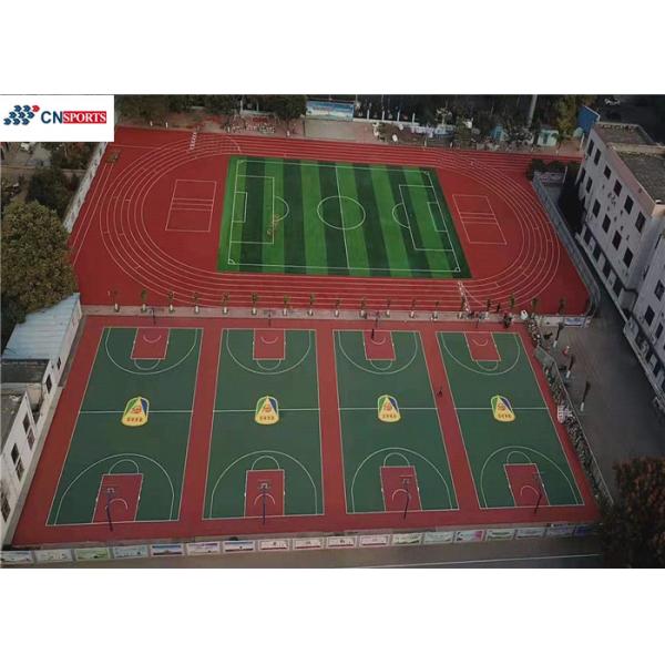 Quality Outdoor Synthetic Basketball Court Flooring Silicon PU for sale