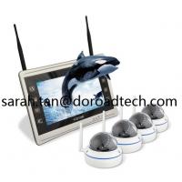 China 4CH 1080P WIFI IP Dome Cameras NVR Kit WiFi Camera with HD LCD Screen Display NVR factory