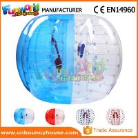 China Transparent Inflatable Bubble Ball / Inflatable Zorb Ball Large Hot Air Welded factory
