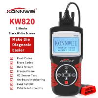 China ABS Obd2 Eobd Car Diagnostic Scanner Support German Dutch Obd Reader Konnwei KW820 factory