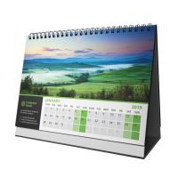 China Folding Office Desk Custom Calendar Printing With Business Advertising Printed for sale