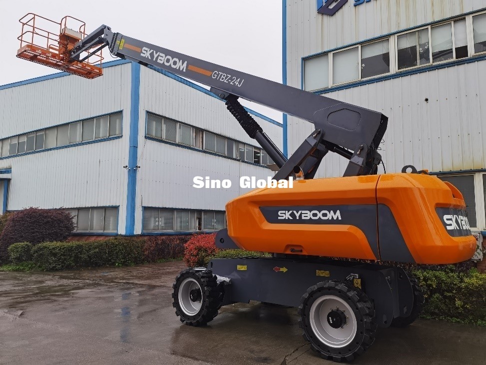 Quality SKYBOOM GTBZ-28J Diesel Telescopic Boom Lift 29.8m Working Height for sale