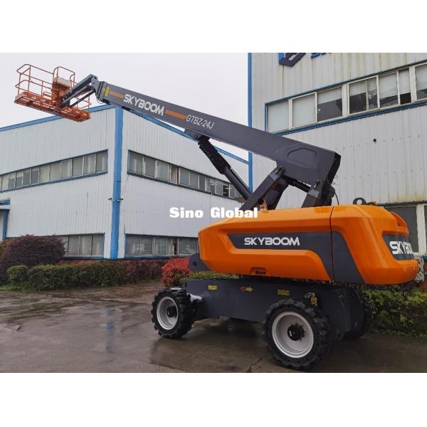 Quality SKYBOOM GTBZ-28J Diesel Telescopic Boom Lift 29.8m Working Height for sale