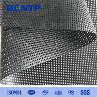 China Black Heavy Duty PVC Mesh Cloth Shade Mesh Traps For Dump Trailer high strength factory