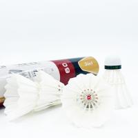 china 3in1 Type Natural Badminton Feather Shuttlecock For Training Competition