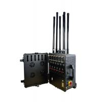 Quality 6 Channels Military Drone Jammer High Power Draw Bar Box 900mhz Output 300W for sale