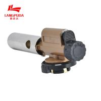 Quality Brown Household Butane Flame Gun , Portable Butane Gas Torch for sale