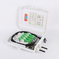 China FTTH Fiber Optic Termination Box Wall Mouted 8 Core 2 In 8 Out IP67 Waterproof factory
