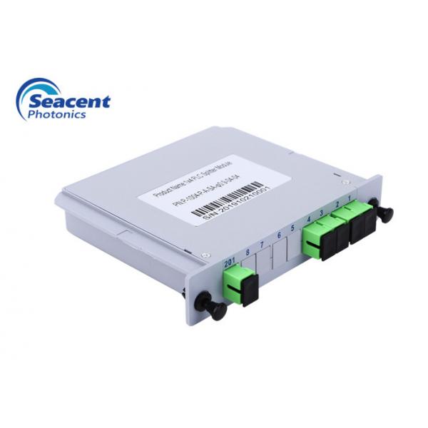 Quality Ftth Solution Insertion Type PLC Fiber Optic Splitter Low Insertion Loss for sale