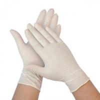 China Durable ASTM D6319 Disposable Medical Latex Gloves 3 years Shelf life factory