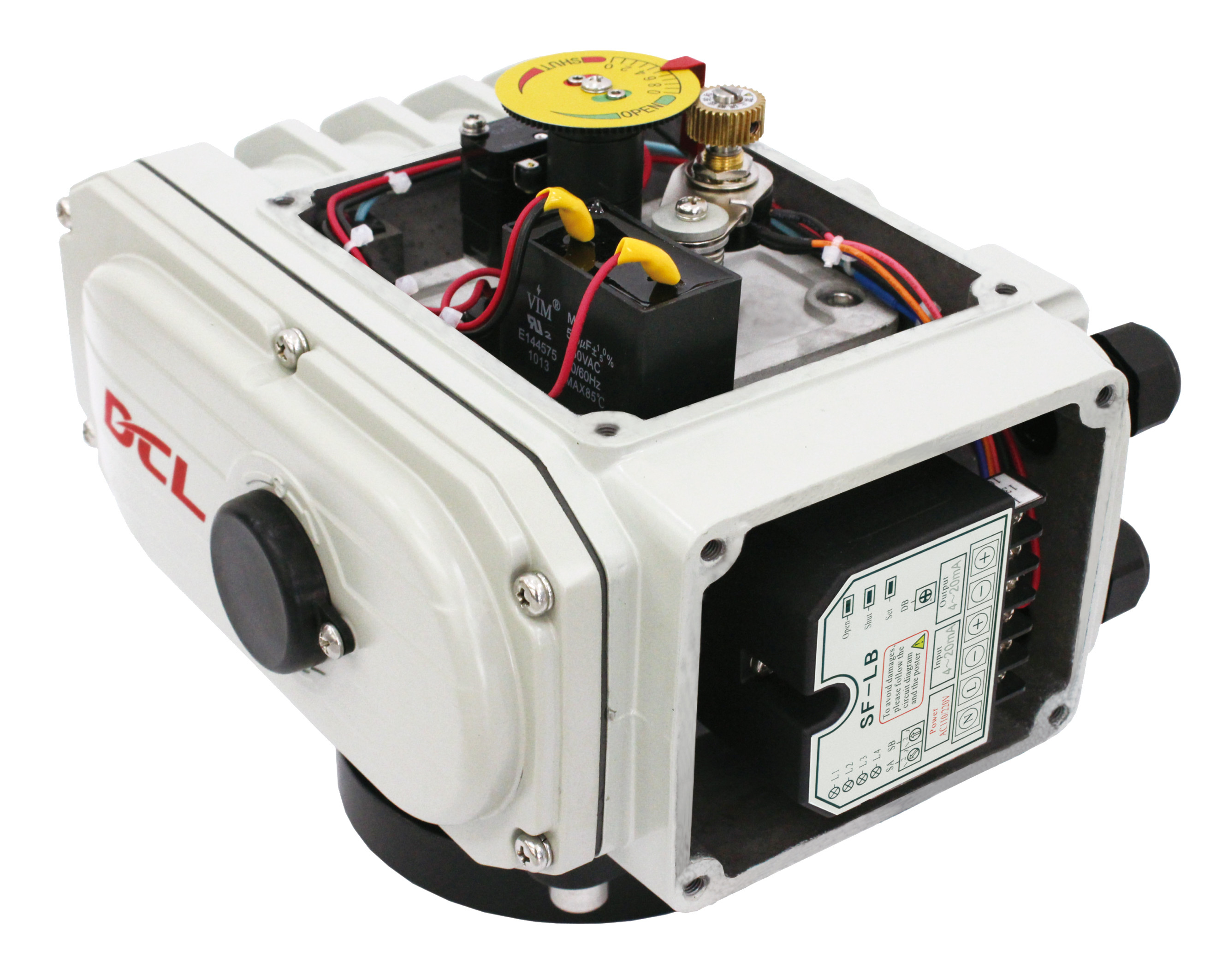 Quality Smart Control Adjustable 220VAC Quarter Turn Actuator for sale