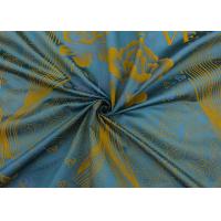 China Anti Bacteria Mattress Quilting Fabric Royal Printing Bronzing Curtain Cloth for sale