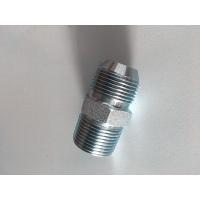 China Steel Straight JIS 60 Hydraulic Adapters , Reusable Metric Pipe Thread Fittings for sale