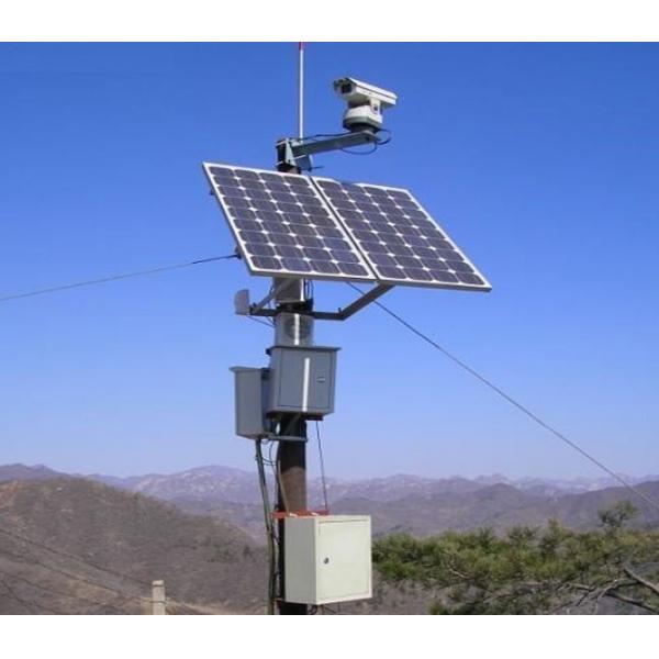 Quality Solar Monitor System Solar Power Energy System With 100W Solar Panel for sale