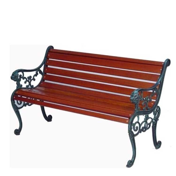 China Anti Corrosion Bamboo Park Bench Easy Cleaning Antique Style With Long Using Life factory
