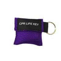China Bag Keychain Cpr Mask With Gloves Promotional Gift Cpr Face Shield Cardiopulmonary factory