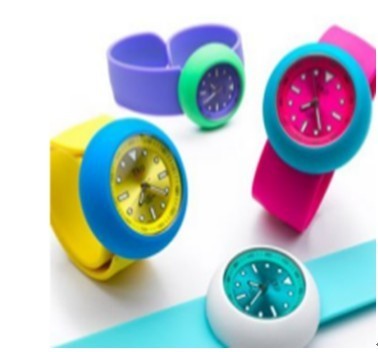 China Silicone slap bracelet watch for 2012 London Olympic Game  factory