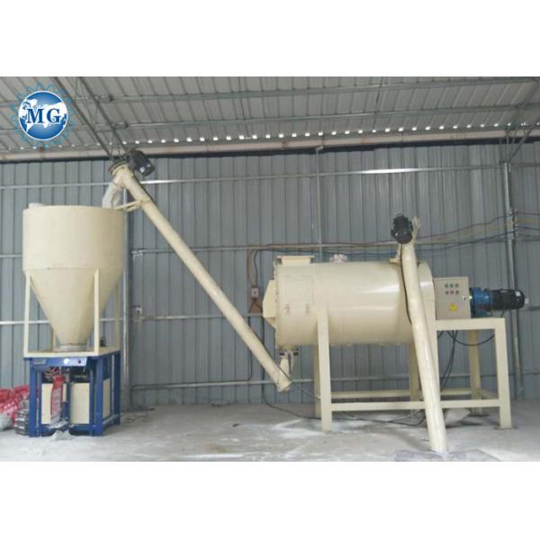 Quality Simple Dry Powder Blending Tile Adhesive Plant 2 - 3m3/H 15 - 25KW Total Power for sale