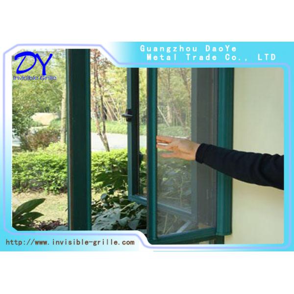 Quality Windproof Heat Insulation 250cm Retractable Fly Screen Door for sale