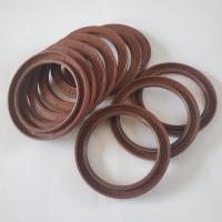 Quality Oil Resistant Custom Silicone Rubber Parts , Double Lip TC Shaft Oil Seal for sale