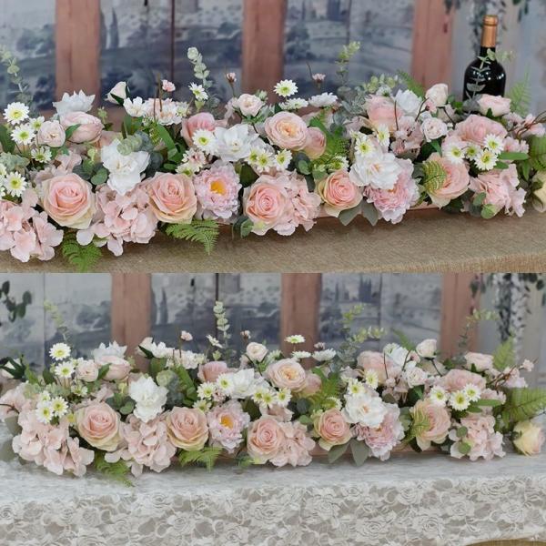 Quality Rectangular Artificial Flower Business Fake Bunch Of Roses Personalised for sale