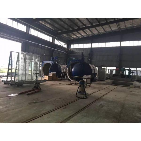 Quality 2M Or Customized Inner Diameter Glass Laminating Autoclave Machine / Glass Autoclave For Bricks / Glass / Wood for sale