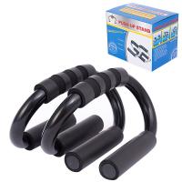 China 12cm 18cm S Shaped Push Up Bars Muscle Up Fitness Workout Tools factory