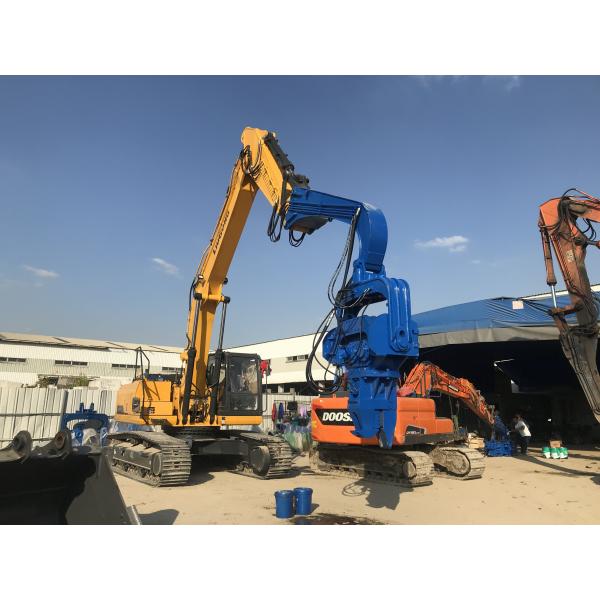 Quality Eco Friendly Hydraulic Static Pile Driver 670kg Arm Weight 35-40T Excavator for sale