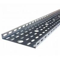 Quality Fire Resistance Perforated Angle Tray , Cable SS Perforated Tray Smooth Surface for sale