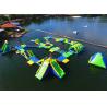 China Large Adult Inflatable Water Park , Inflatable Aqua Park One Stop Service factory